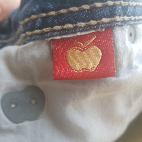 Apple Bottoms Midrise Straight Leg Blue Jeans - Picture 15 of 15